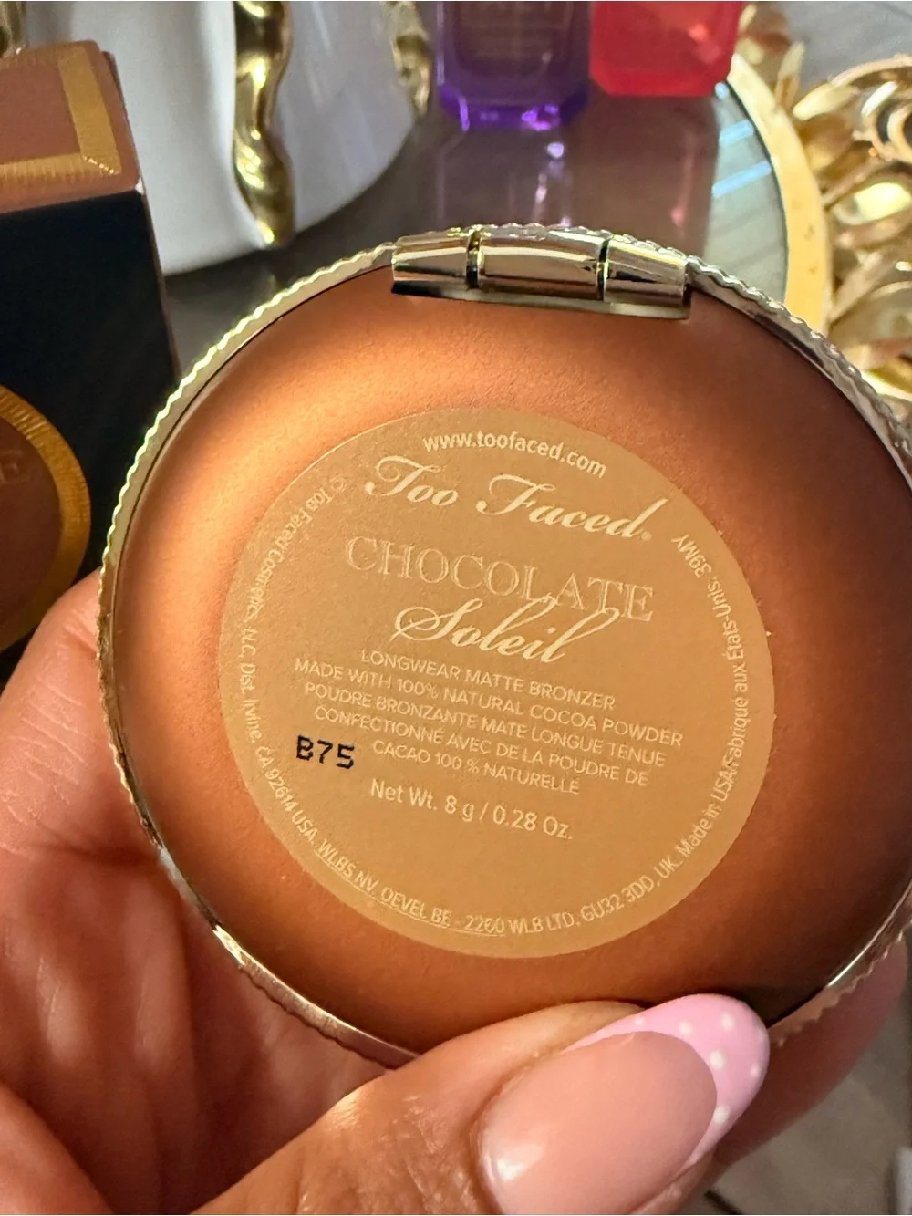 Too Faced Chocolate Soleil Bronzer - Chocolate Matte